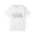 Teaching Phrase Shirt Teachers Learning Gift Women Vivid Tee Educational T-Shirt Teacher Enthusiast Colorful Tshirt Education Graphic Old