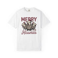 Possum Santa Hats Shirt Christmas Nature Gift Women Sketch Tee Opossum T-Shirt Christmas Fan Drawing Tshirt Wildlife Graphic Line Art String