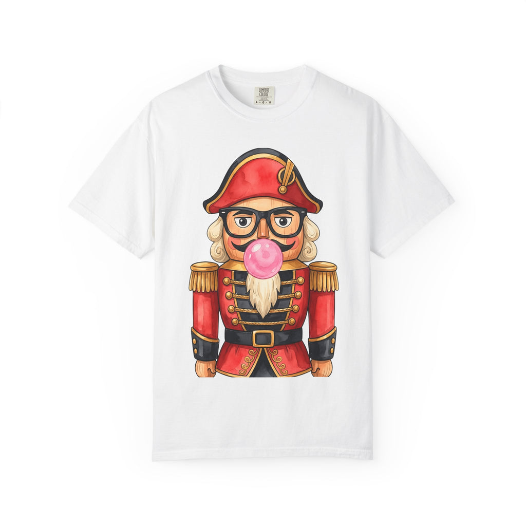 Nutcracker Soldier Shirt Christmas Holiday Gift Women Watercolor Tee Nutcracker T-Shirt Christmas Fan Watercolour Tshirt Seasonal Graphic
