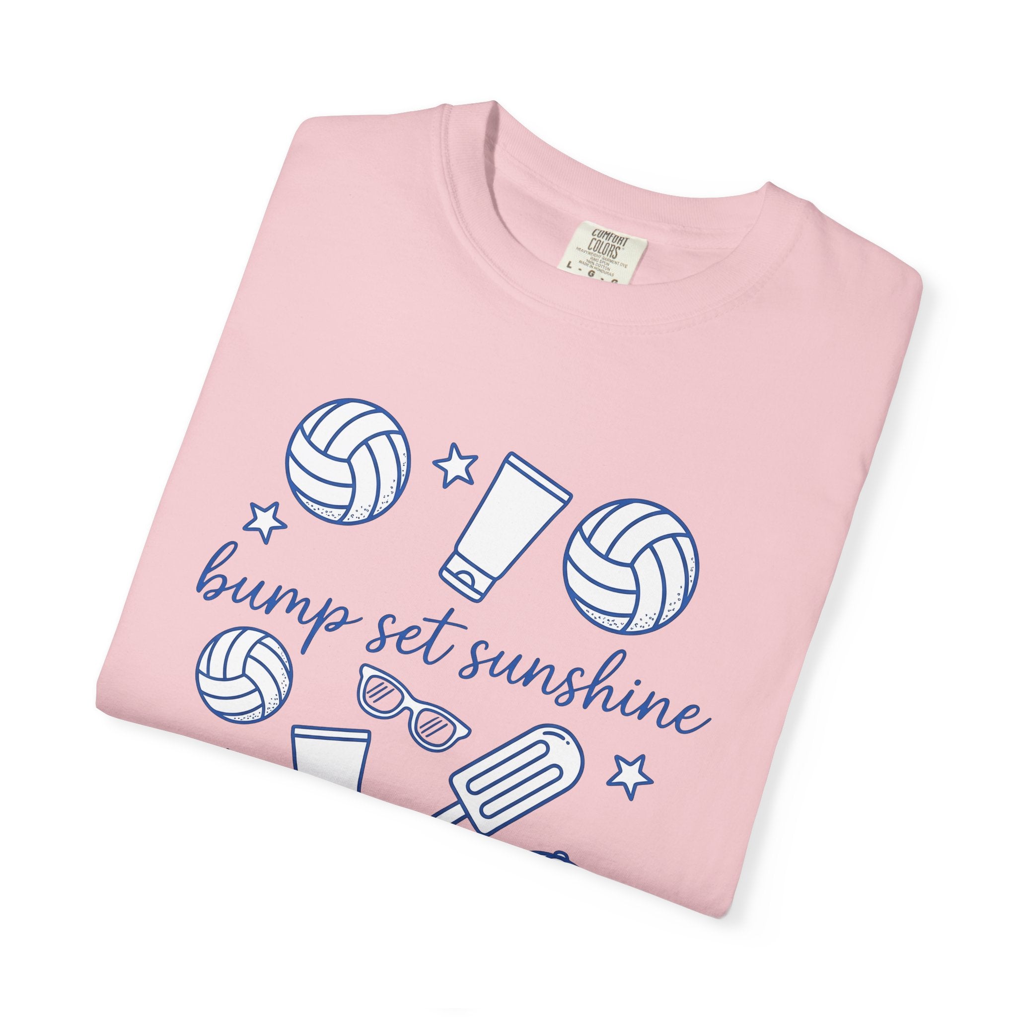Volleyball Shirt Sports Vacation Gift Women Outline Tee Volleyball T-Shirt Athlete Fan Minimalist Tshirt Travel Graphic Simple Shades Tshirt
