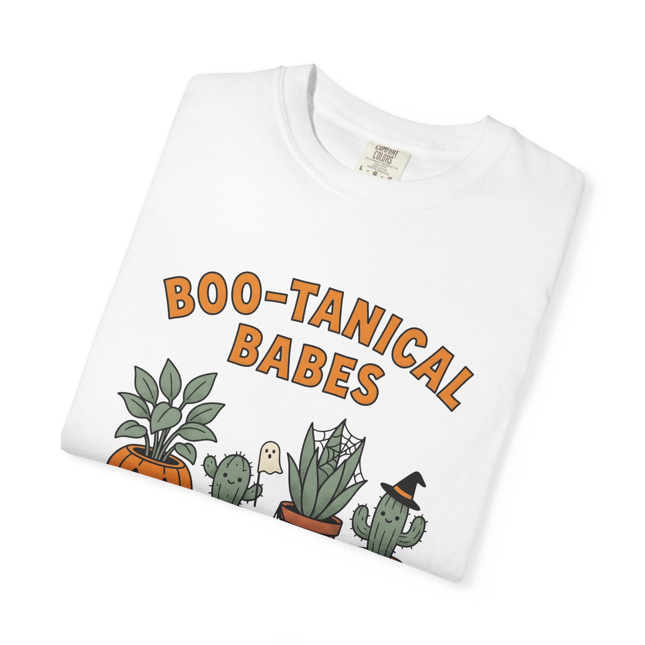 Spooky Cactus Shirt Halloween Succulent Gift Women Comic Tee Cactus T-Shirt Halloween Fan Cartoon Tshirt Succulent Graphic Retro Jack O