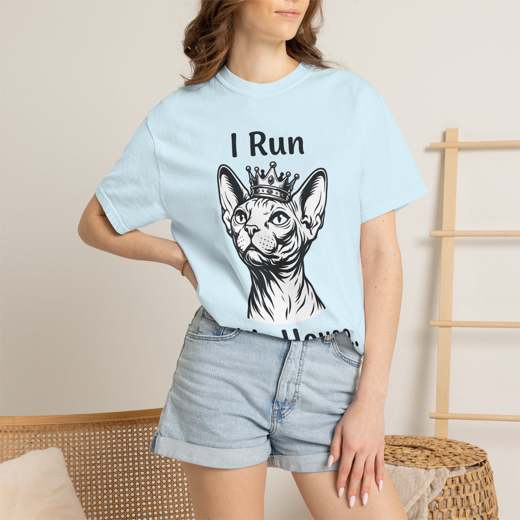 Sphynx Feline Shirt Cat Satire Gift Women Contour Tee Cat T-Shirt Feline Fan Minimalist Tshirt Parody Graphic Abstract Circlet Tshirt