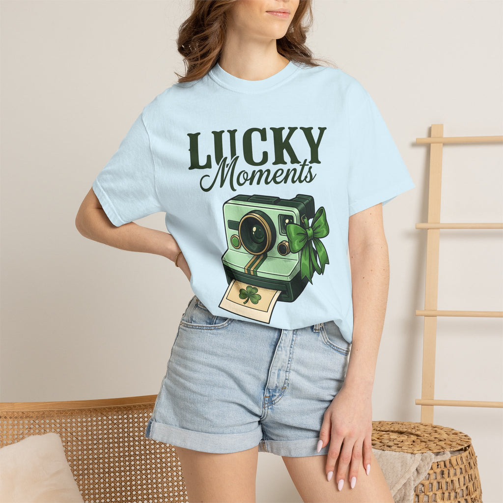 Vintage Camera Shirt St Patrick's Day Photography Gift Women Retro Tee Camera T-Shirt Patrick's Day Enthusiast Vintage Camera Tshirt Photo