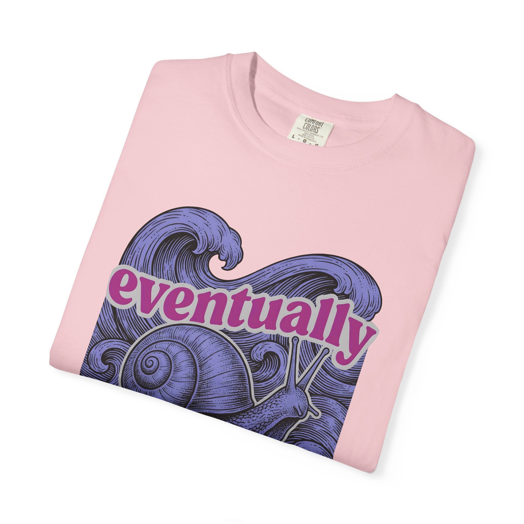 Snail Art Shirt Funny Creatures Gift Women Rustic Tee Slug T-Shirt Humor Fan Primitive Tshirt Animal Graphic Doodle Ocean Surf Tshirt