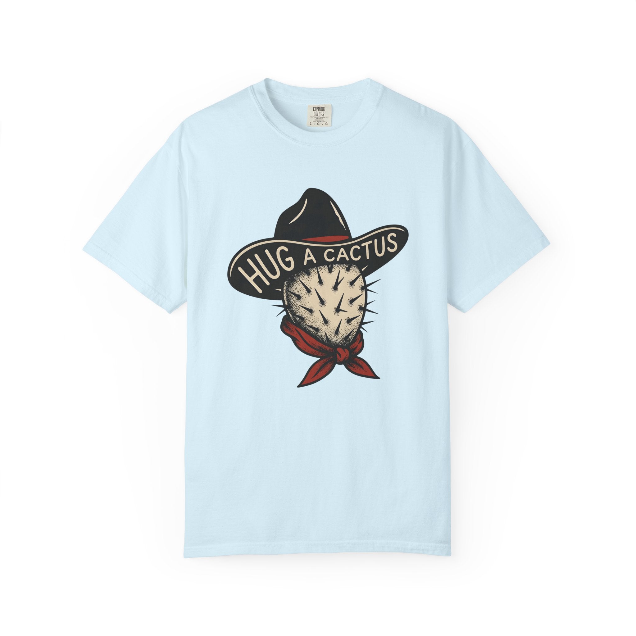 Cactus Cowboy Hat Shirt Cowgirl Western Gift Women Vintage Tee Succulent T-Shirt Rodeo Fan Distressed Tshirt Country Graphic Retro Bandana
