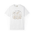 Creepy Book Pile Shirt Halloween Reader Gift Women Sketch Tee Book Stack T-Shirt Horror Fan Drawing Illustration Retro Jack-O-Lantern Tshirt