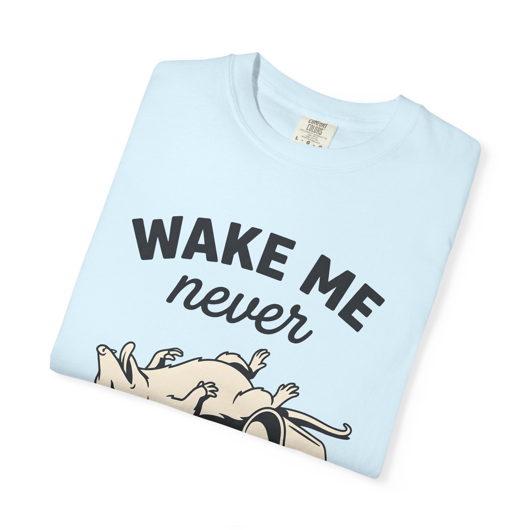 Opossum Coffee Shirt Coffee Humor Gift Women Cartoon Tee Possum T-Shirt Coffee Fan Comic Tshirt Funny Graphic Vintage Spilled Mug Tshirt