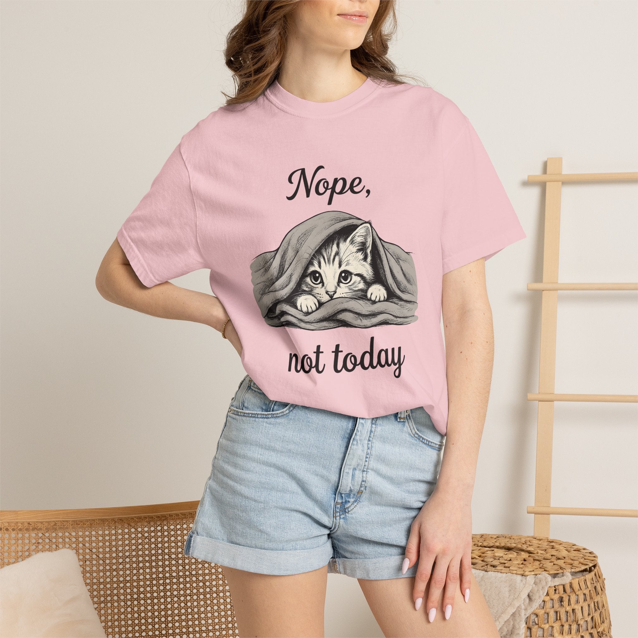 Kitty Fleece Shirt Cat Funny Gift Women Line Art Tee Cat Fleece T-Shirt Cat Fan Feline Tshirt Humor Graphic Classic Comfy Tshirt