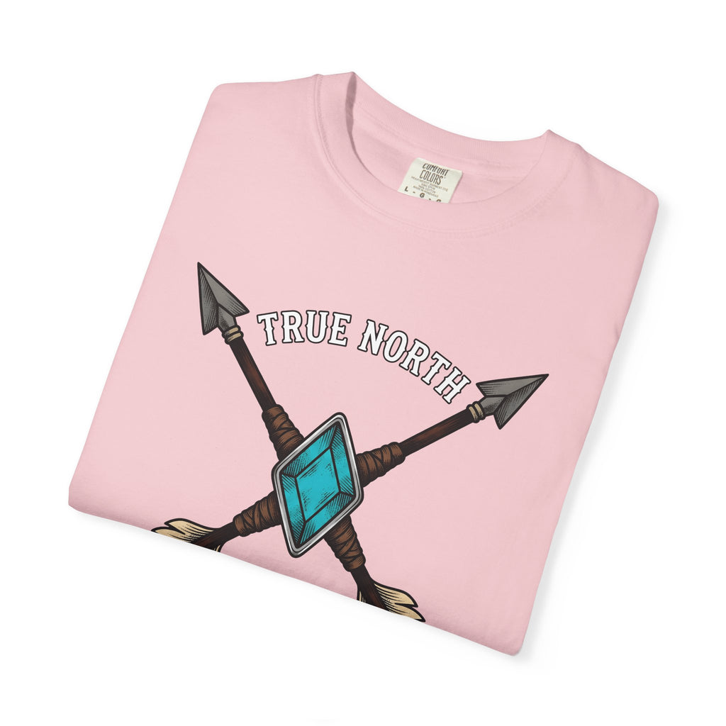 Crossed Arrows Shirt Boho Chic Exploration Gift Women Line Art Tee Arrow T-Shirt Bohemian Fan Illustrated Tshirt Travel Graphic Hand Drawn