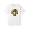 Ram Leprechaun Hat Shirt St Patrick's Day Creatures Gift Women Old School Tee Leprechaun Hat T-Shirt St Patricks Fan Vintage Tshirt Monster