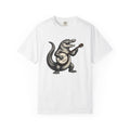 Caiman String Instrument Shirt Animals Composer Gift Women Rustic Tee Lute T-Shirt Wildlife Enthusiast Vintage Tshirt Maestro Graphic Doodle