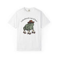 Roller Frog Shirt Animals Jokes Gift Women Classic Tee Toad T-Shirt Wildlife Fan Frogger Tshirt Humor Graphic Line Art Cowboy Cap Tshirt