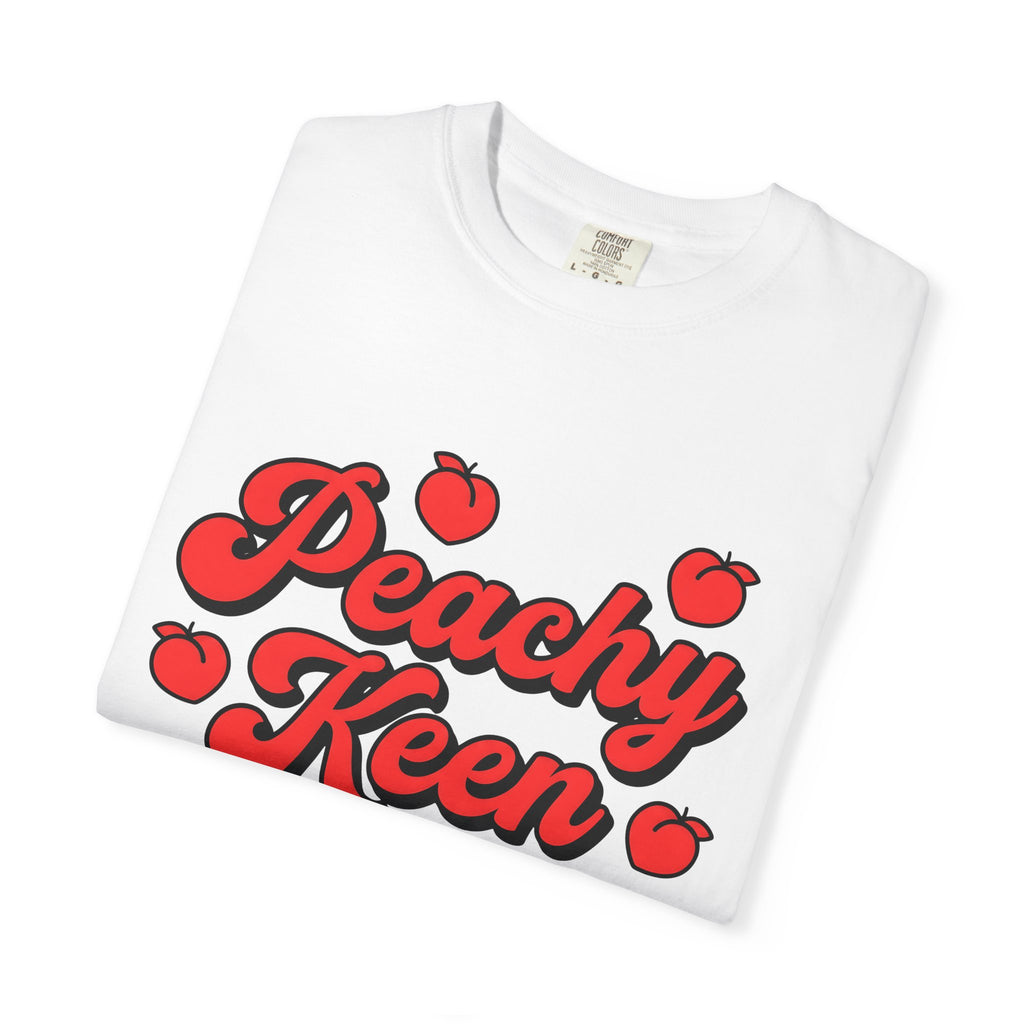 Peach Graphic Shirt St. Valentine's Day Humor Gift Women Bold Tee Peach T-Shirt Valentine Fan Vibrant Tshirt Funny Graphic Retro Fruit