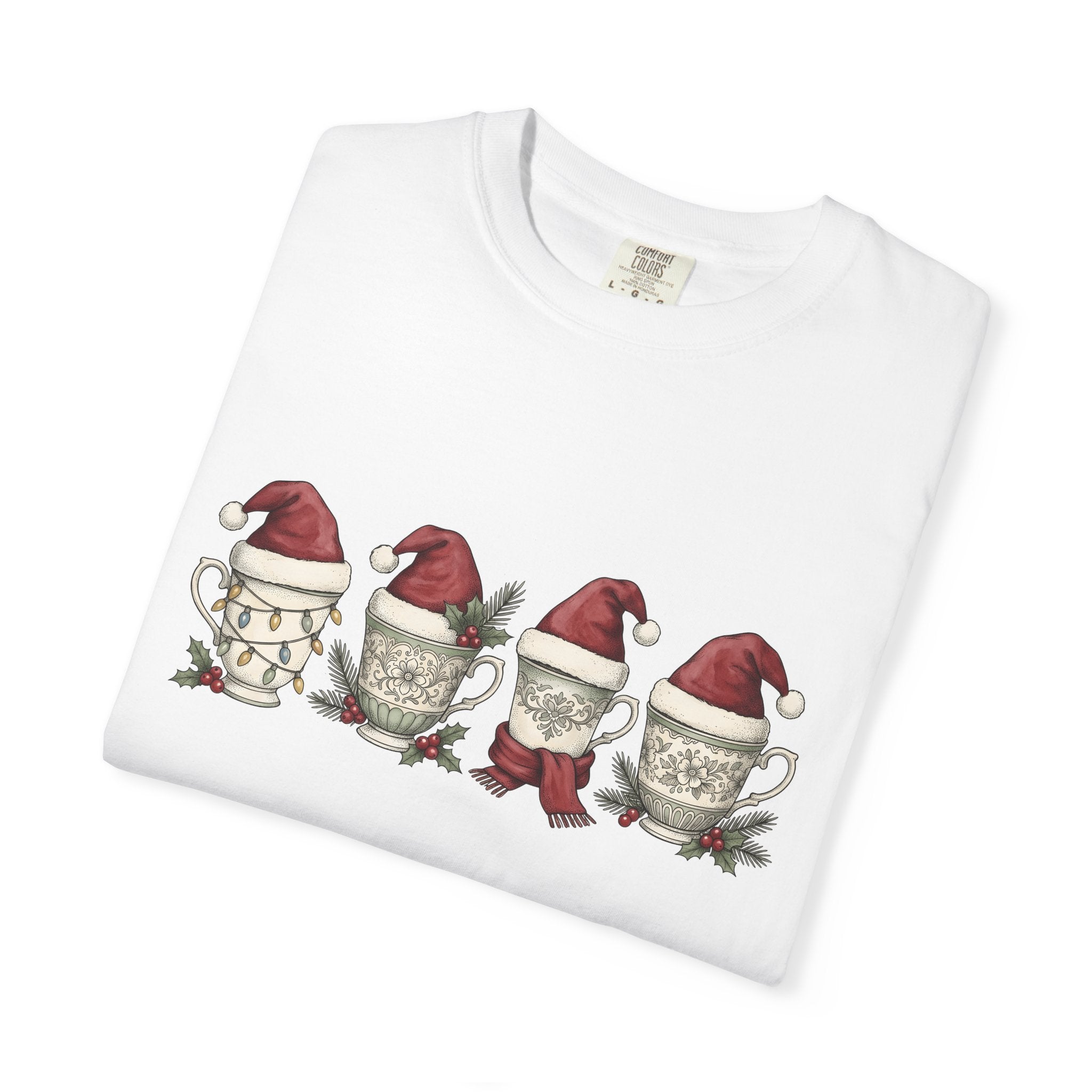 Holiday Hat Mugs Shirt Christmas Cappuccino Gift Women Farmhouse Tee Mug T-Shirt Xmas Fan Coffee Mug Tshirt Cappuccino Graphic Cartoon