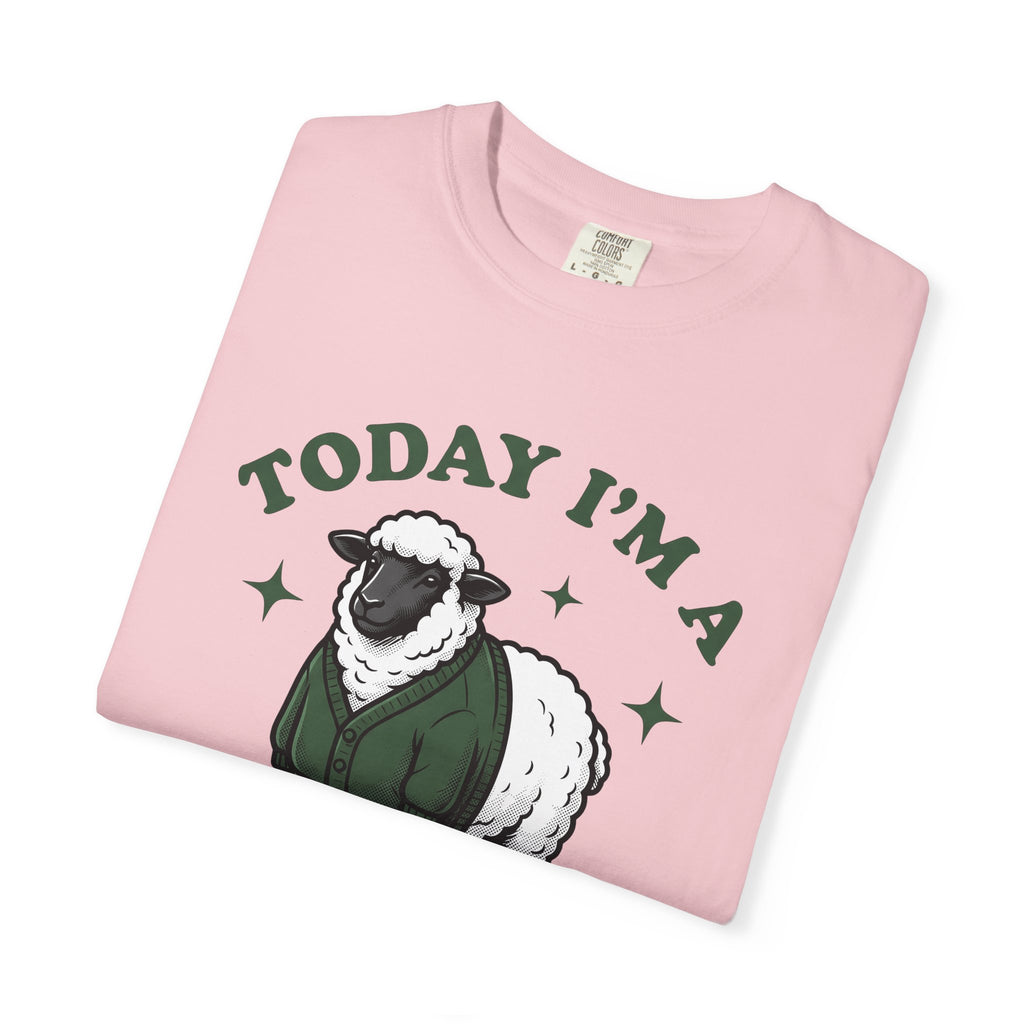 Sheep Sweater Shirt Funny Animal Gift Women Cartoon Tee Lamb T-Shirt Humor Fan Cartoony Tshirt Creature Graphic Vintage Stars Tshirt