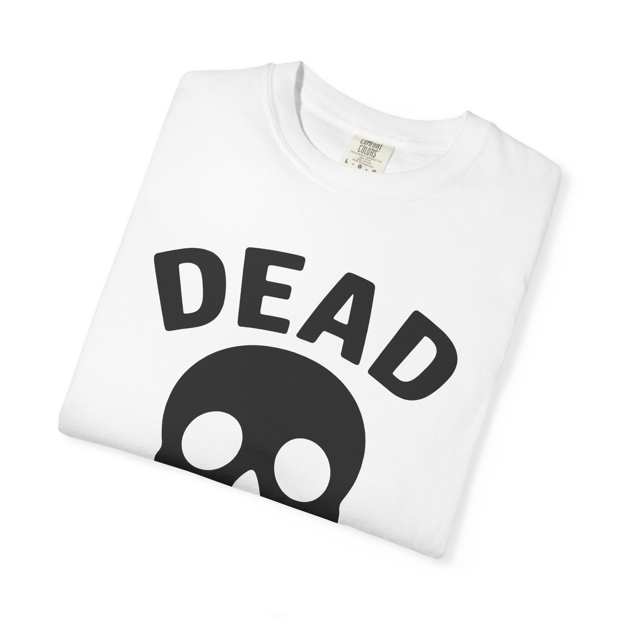 Skull Illustration Shirt Halloween Punk Gift Women Edgy Tee Skull T-Shirt Horror Fan Gothic Tshirt Punk Graphic Sleek Decorative Font Tshirt