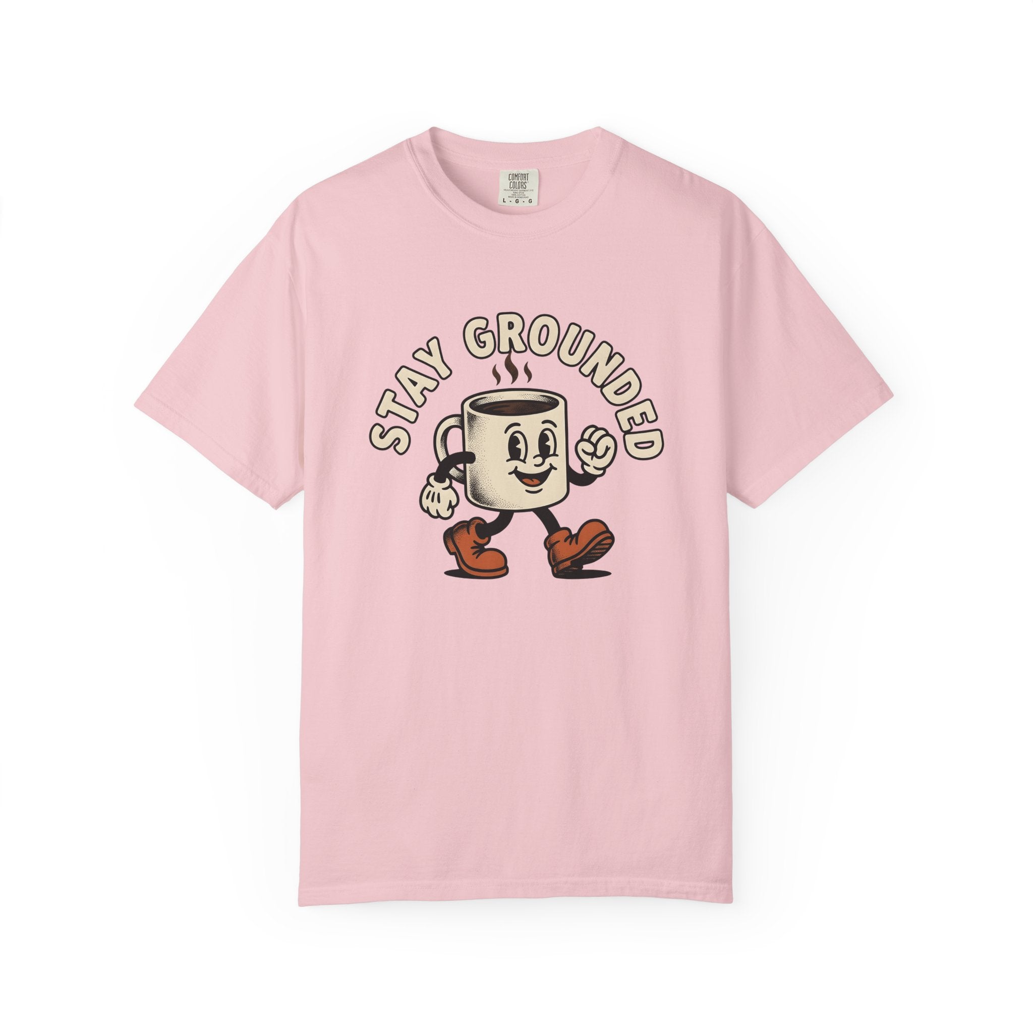 Coffee Mug Character Shirt Coffee Humor Gift Women Cartoon Tee Mug T-Shirt Coffee Fan Toon Tshirt Funny Graphic Vintage Boots Tshirt
