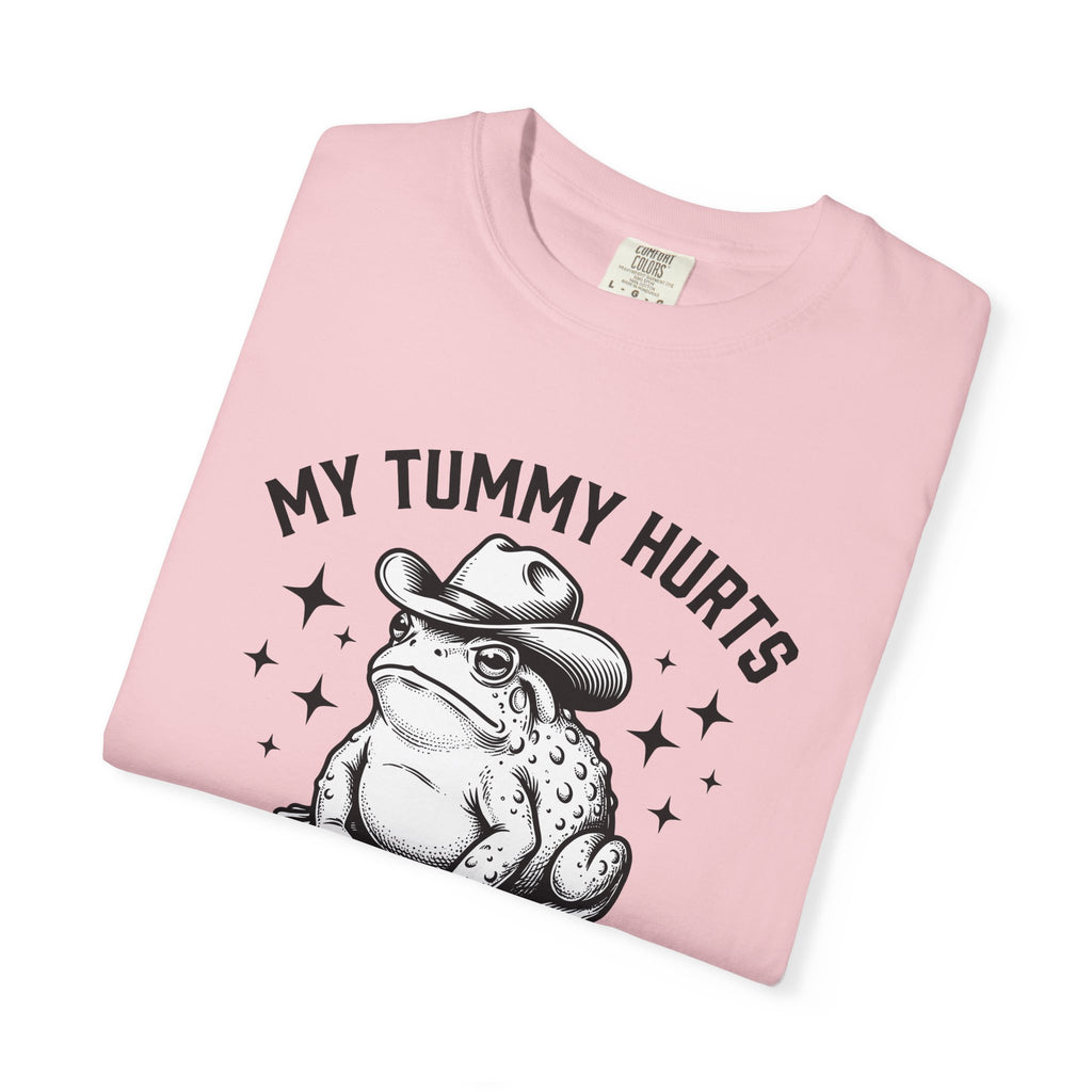 Western Frog Shirt Funny Wildlife Gift Women Retro Tee Toad T-Shirt Comedian Fan Vintage Tshirt Animal Graphic Sketch Star Shapes Tshirt