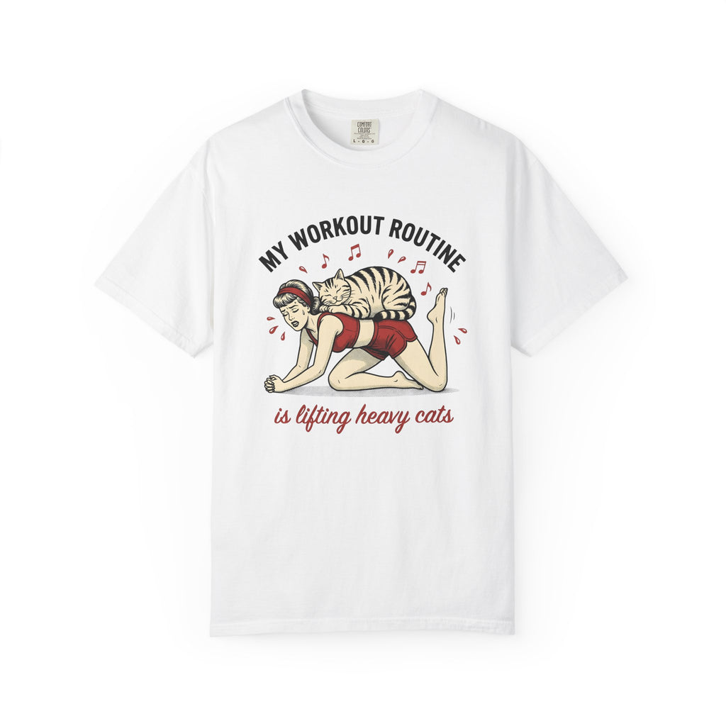 Lady Feline Shirt Cat Training Gift Women Retro Comic Tee Cat Lady T-Shirt Cat Fan Vintage Tshirt Coaching Graphic Classic Tune Notes Tshirt