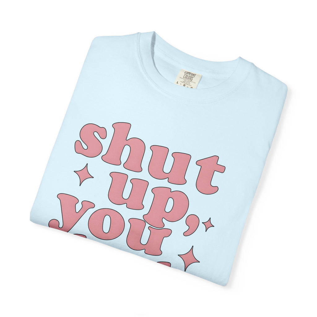 Classic Bold Font Shirt Funny Admiration Gift Women Cute Tee Typography T-Shirt Humor Fan Typography Tshirt Appreciation Graphic Upbeat Star