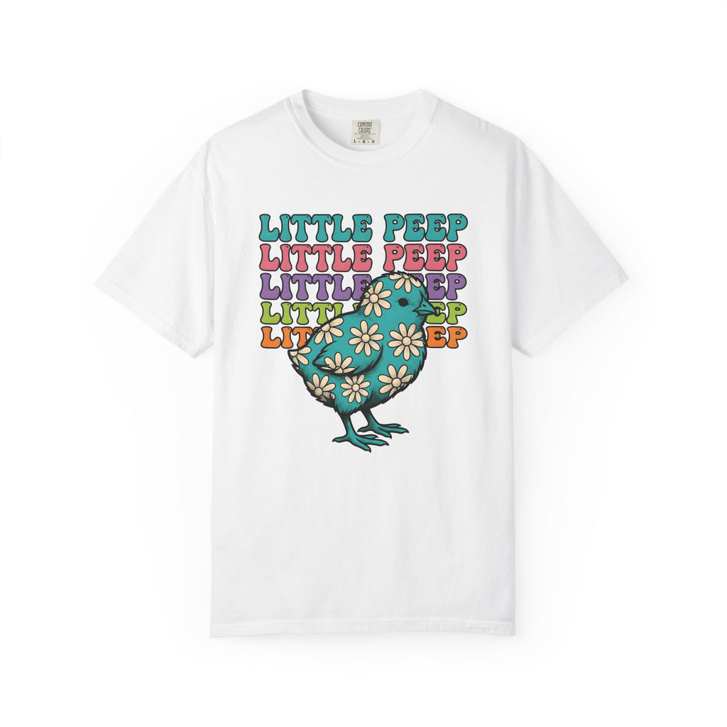 Flower Chicken Shirt Easter Season Gift Women Vintage Tee Hen T-Shirt Spring Fan Retro Tshirt Seasonal Graphic Sketch Sunflower Tshirt