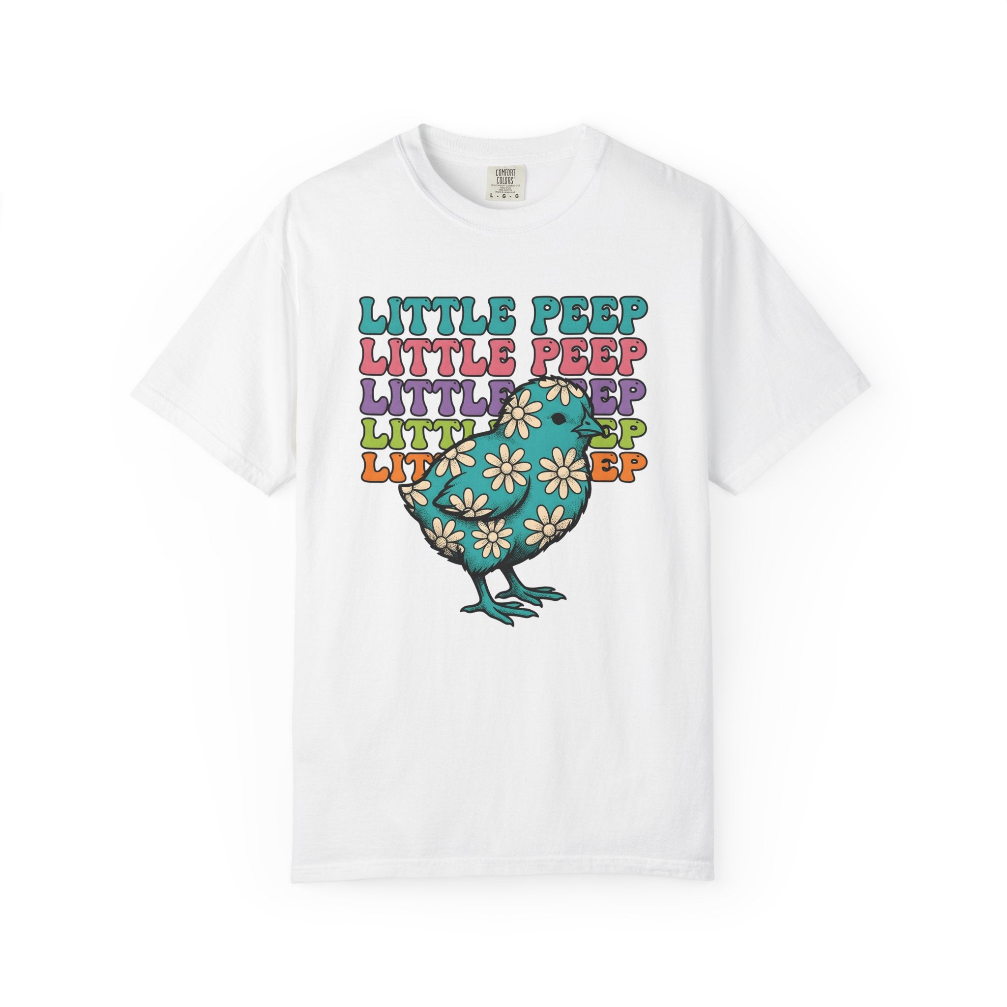 Flower Chicken Shirt Easter Season Gift Women Vintage Tee Hen T-Shirt Spring Fan Retro Tshirt Seasonal Graphic Sketch Sunflower Tshirt