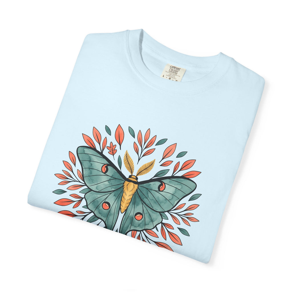 Luna Bug Shirt Boho Chic Environment Gift Women Brushstroke Tee Firefly T-Shirt Bohemian Fan Watercolor Tshirt Ecological Graphic Classic