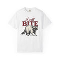 Raccoon Art Shirt Funny Nature Gift Women Sketch Tee Raccoon T-Shirt Humor Fan Drawing Graphic Outline Creature Tshirt