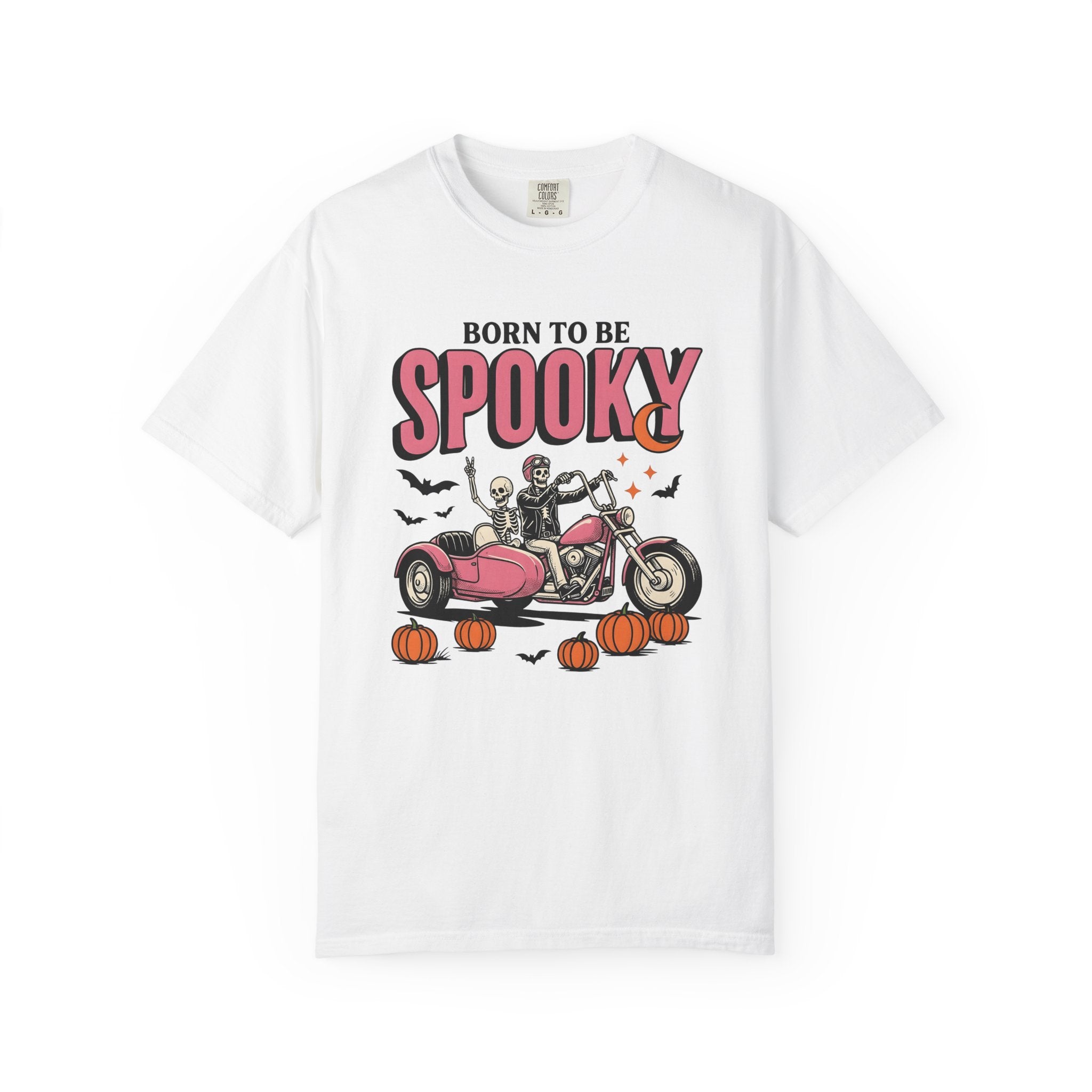 Skeleton Bike Shirt Halloween Motorbike Gift Women Graphic Tee Motorcycle T-Shirt Halloween Fan Biker Tshirt Bike Graphic Sketch Carved