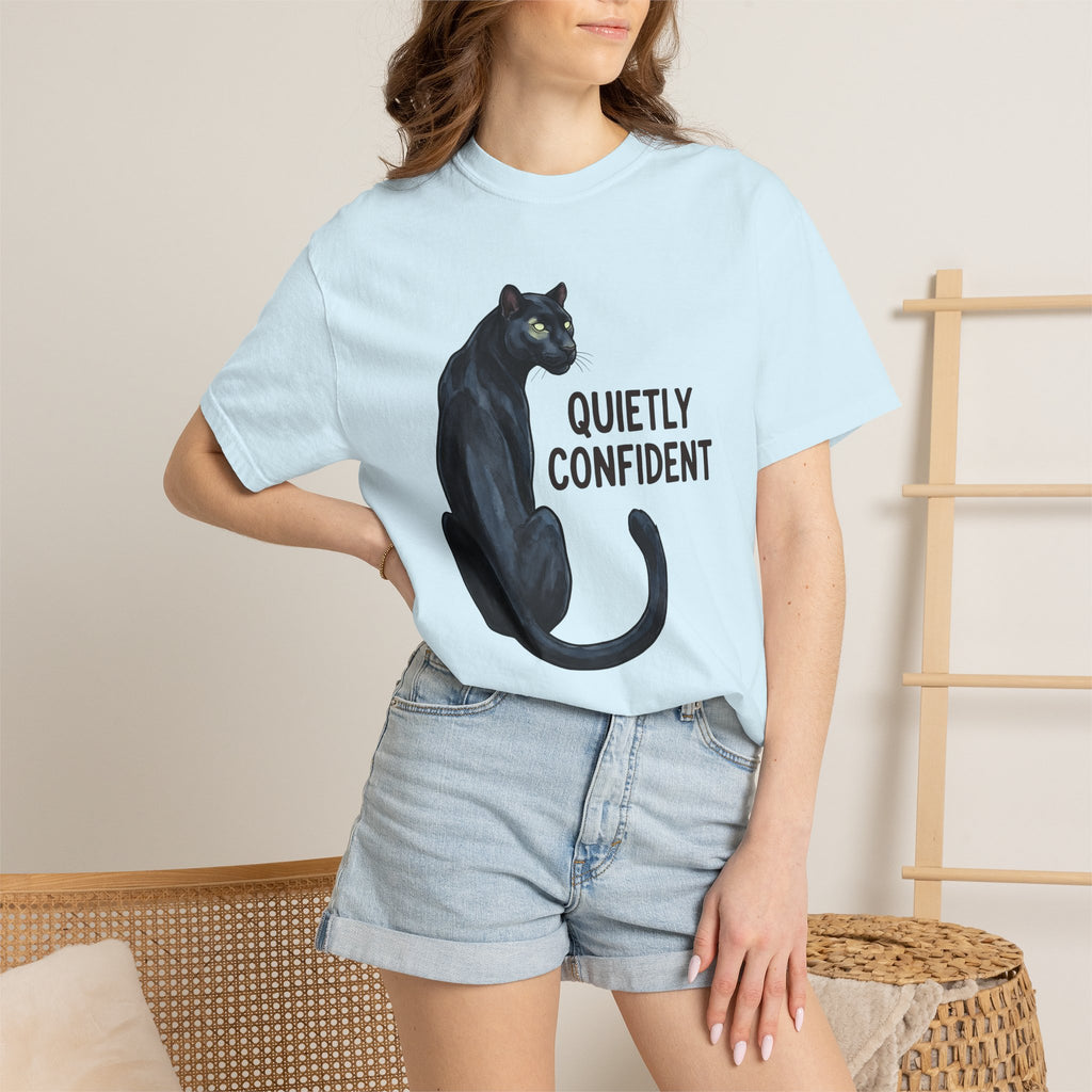 Black Panther Shirt Panther Animal Gift Women Watercolor Tee Panther T-Shirt Big Cat Fan Watercolour Tshirt Wildlife Graphic Sketch Glowing