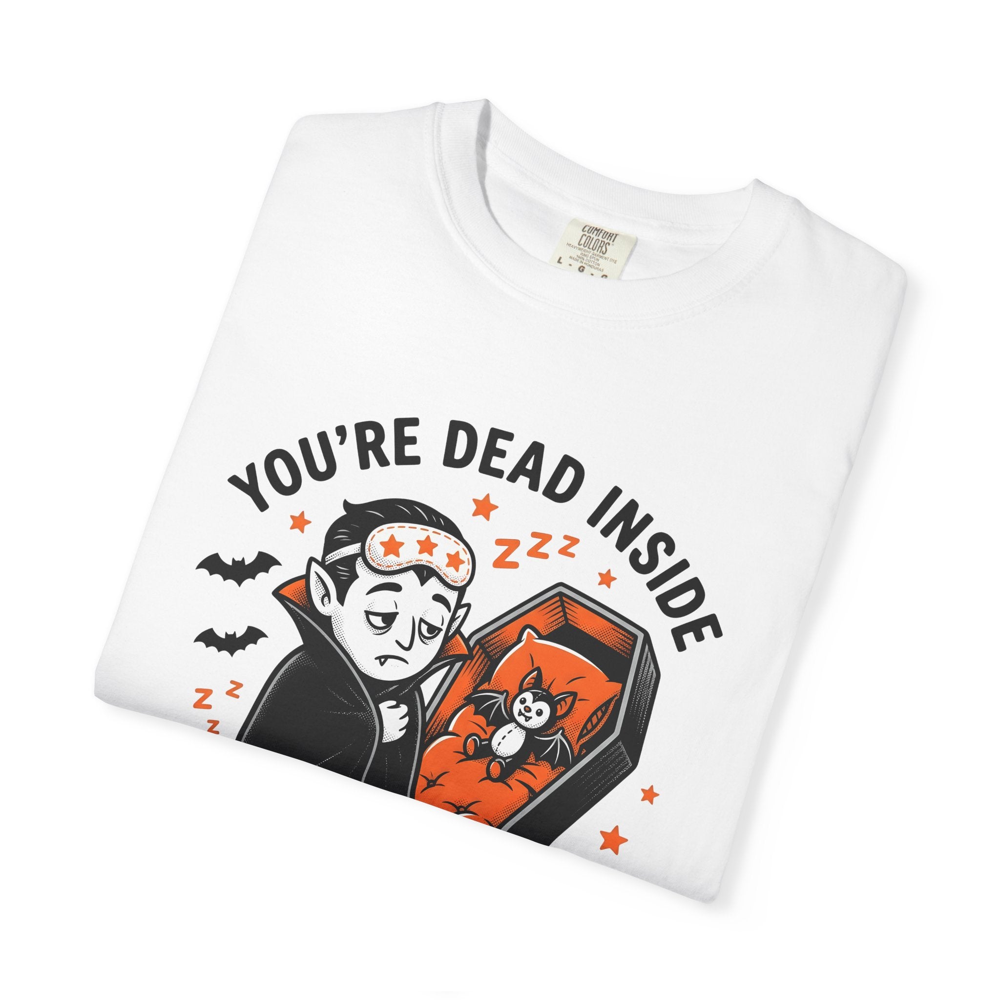 Vampire Illustration Shirt Halloween Alternative Gift Women Comic Tee Bloodsucker T-Shirt Horror Fan Cartoon Tshirt Punk Graphic Vintage Bat
