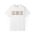 Marine Stamps Shirt Nautical Vacation Gift Women Sketch Tee Stamp Collecting T-Shirt Sailing Fan Maritime Tshirt Getaway Graphic Line Art