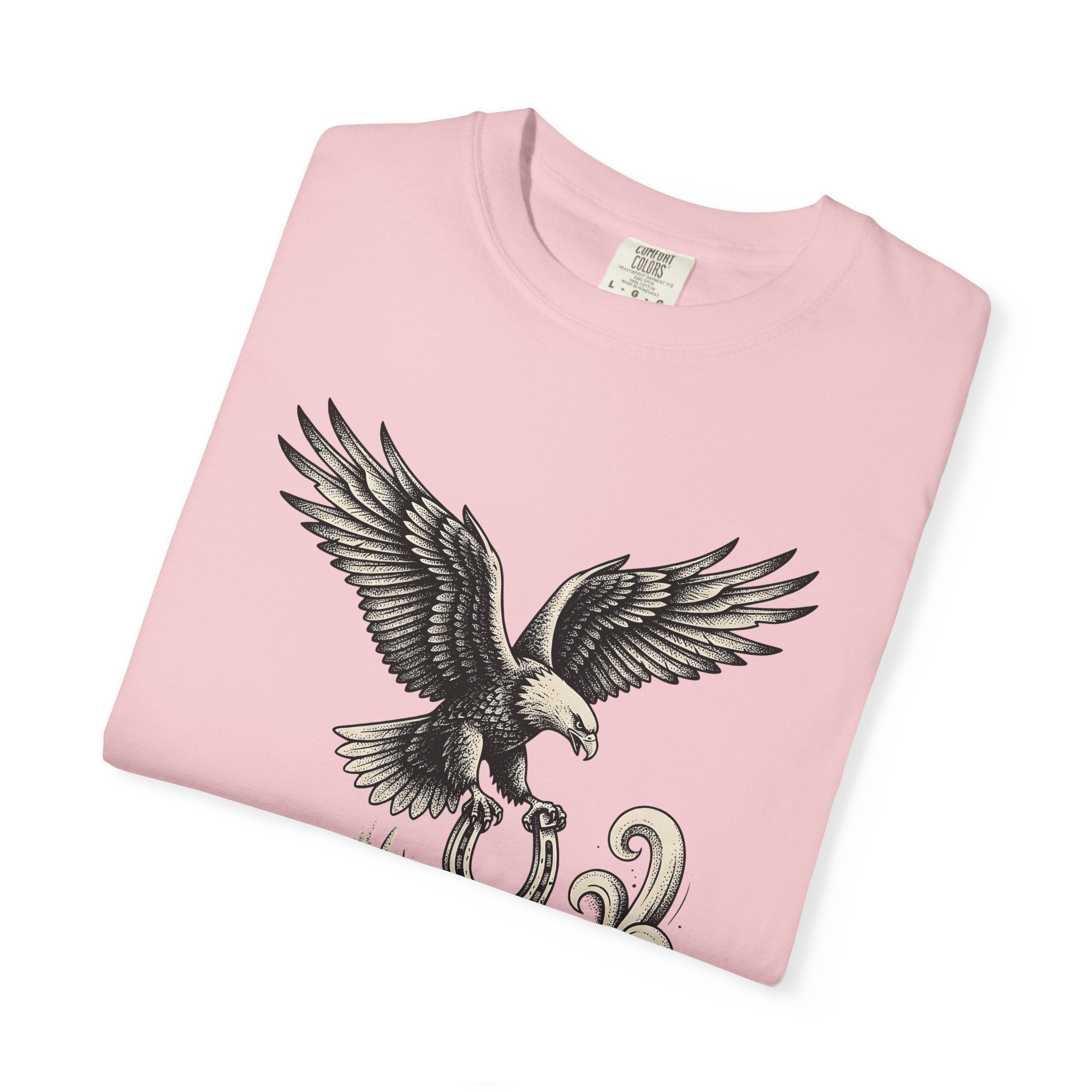 Eagle Horseshoe Shirt Cowgirl Western Gift Women Tattoo Tee Horseshoe T-Shirt Rodeo Fan Ink Tshirt Western Graphic Vintage Western Swirl