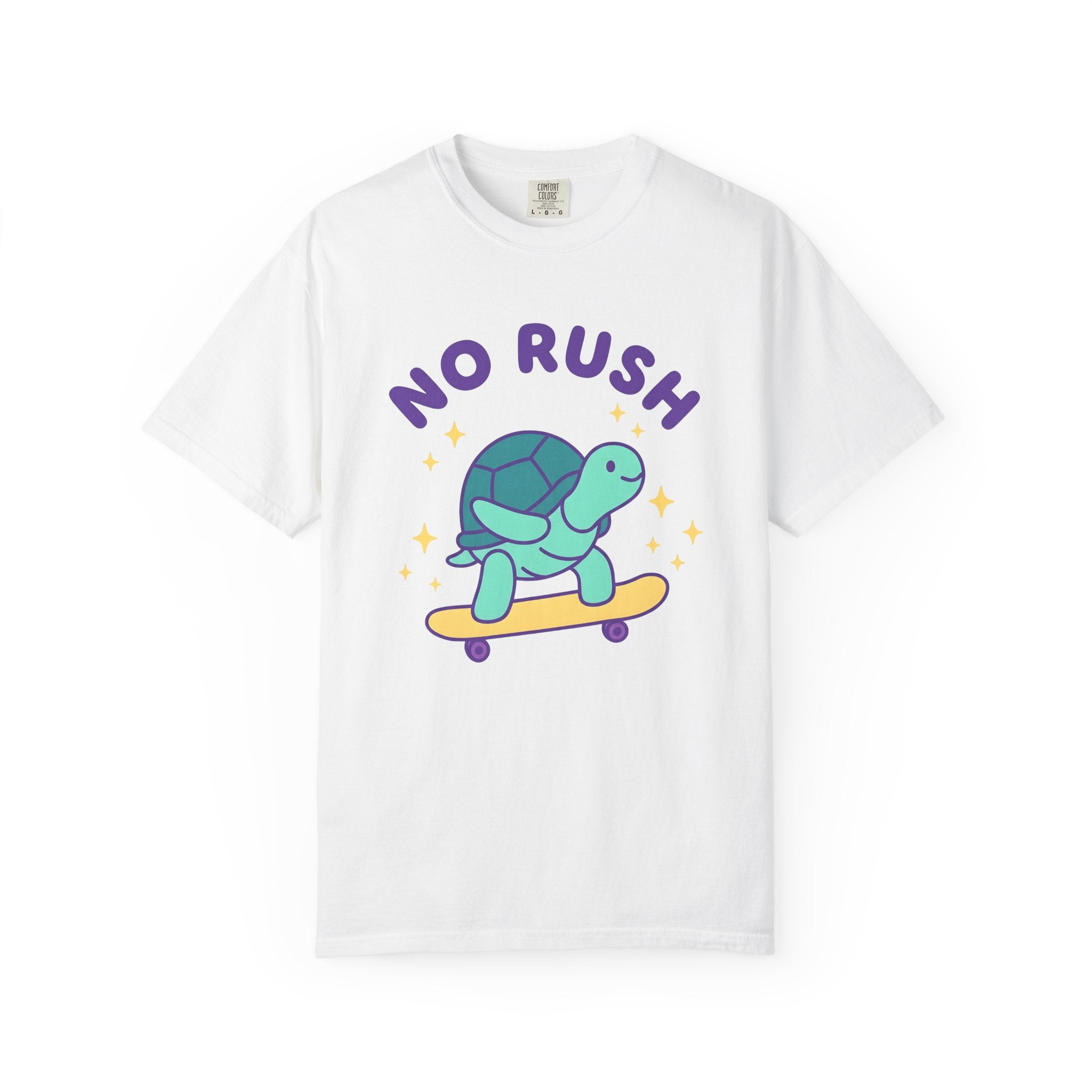 Turtle Skateboard Shirt Funny Animal Gift Women Cartoon Tee Skateboarding T-Shirt Humor Fan Comic Tshirt Wildlife Graphic Retro Stars Tshirt