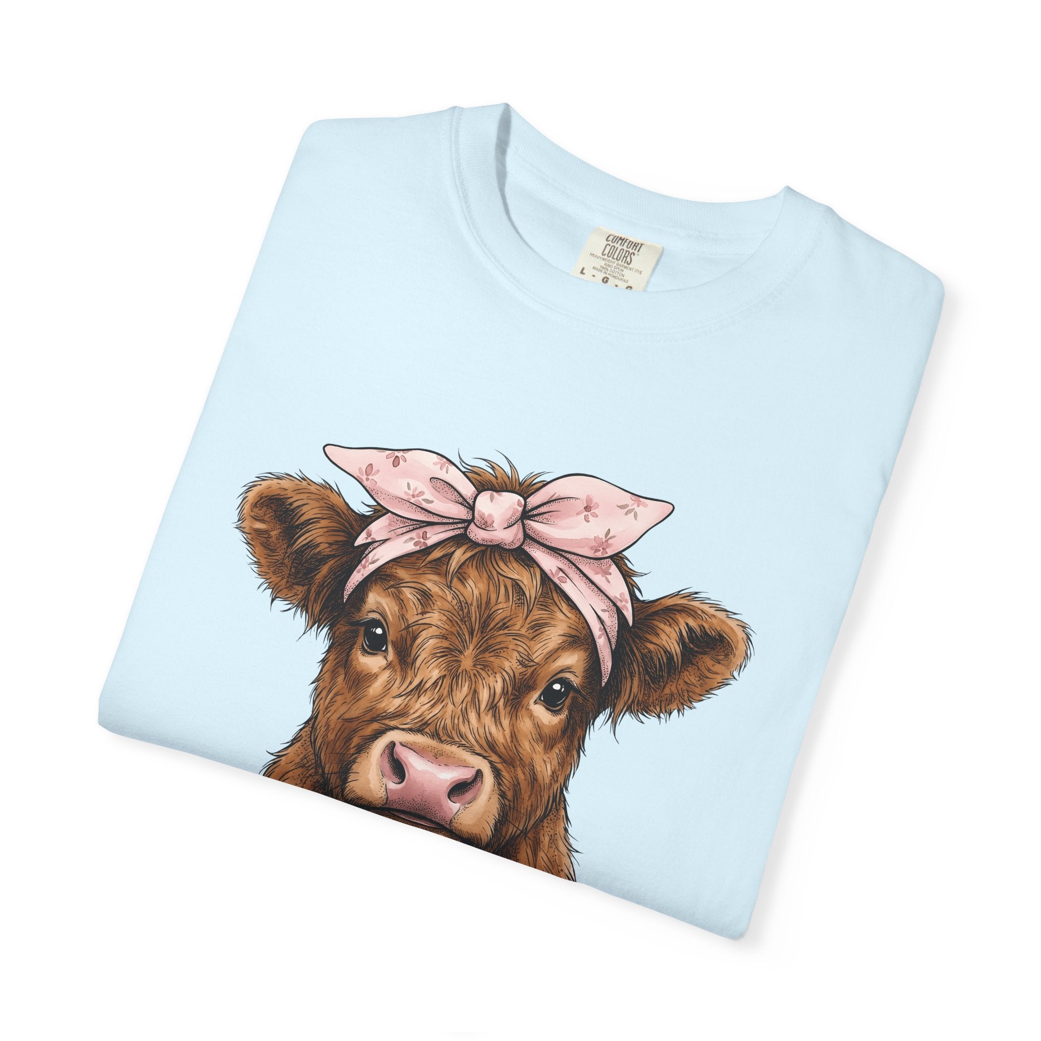 Fuzzy Cow Shirt Farm Pastoral Gift Women Cartoon Tee Cow T-Shirt Rancher Fan Cowboy Tshirt Pastoral Graphic Old School Bow Tie Tshirt