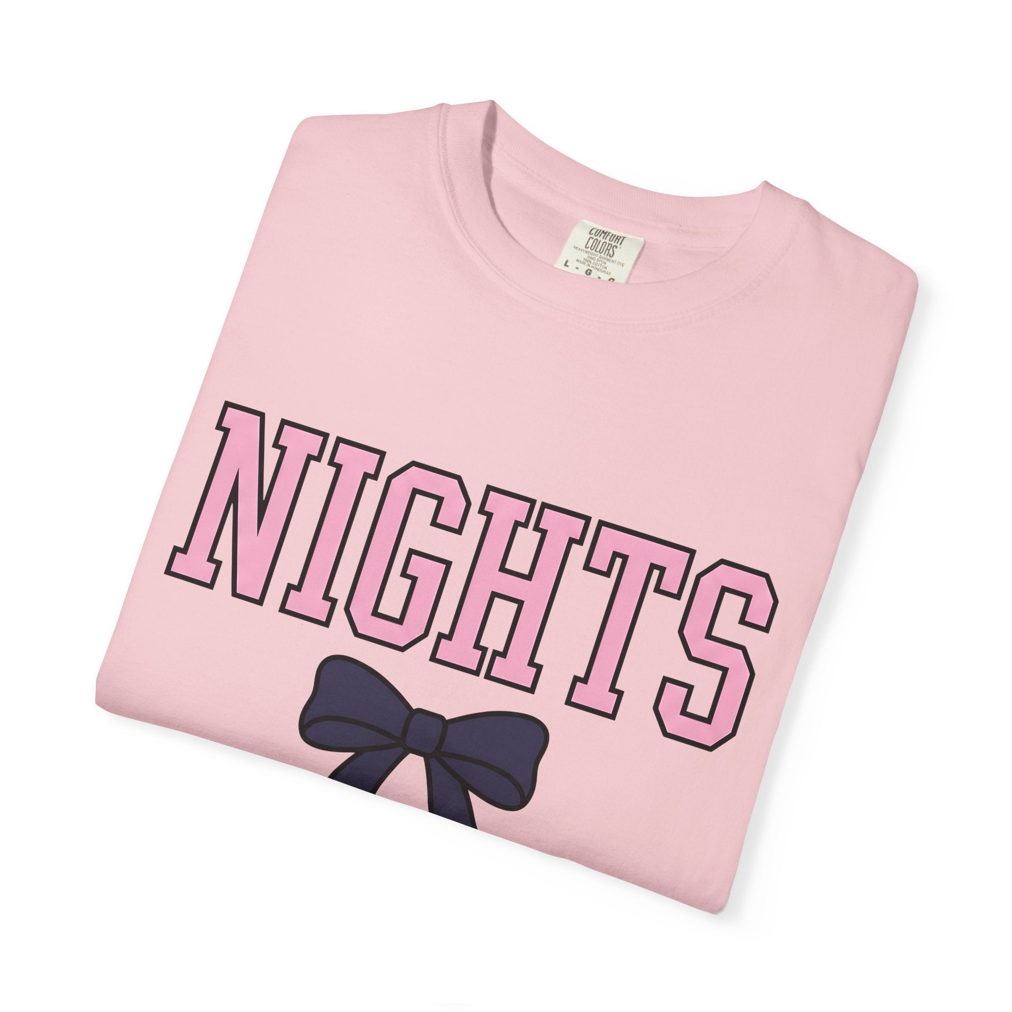 Bow Graphic Shirt Nurses Aesthetic Gift Women Bold Tee Ribbon T-Shirt Nurse Enthusiast Graphic Tshirt Visual Design Minimal Pastel Tshirt
