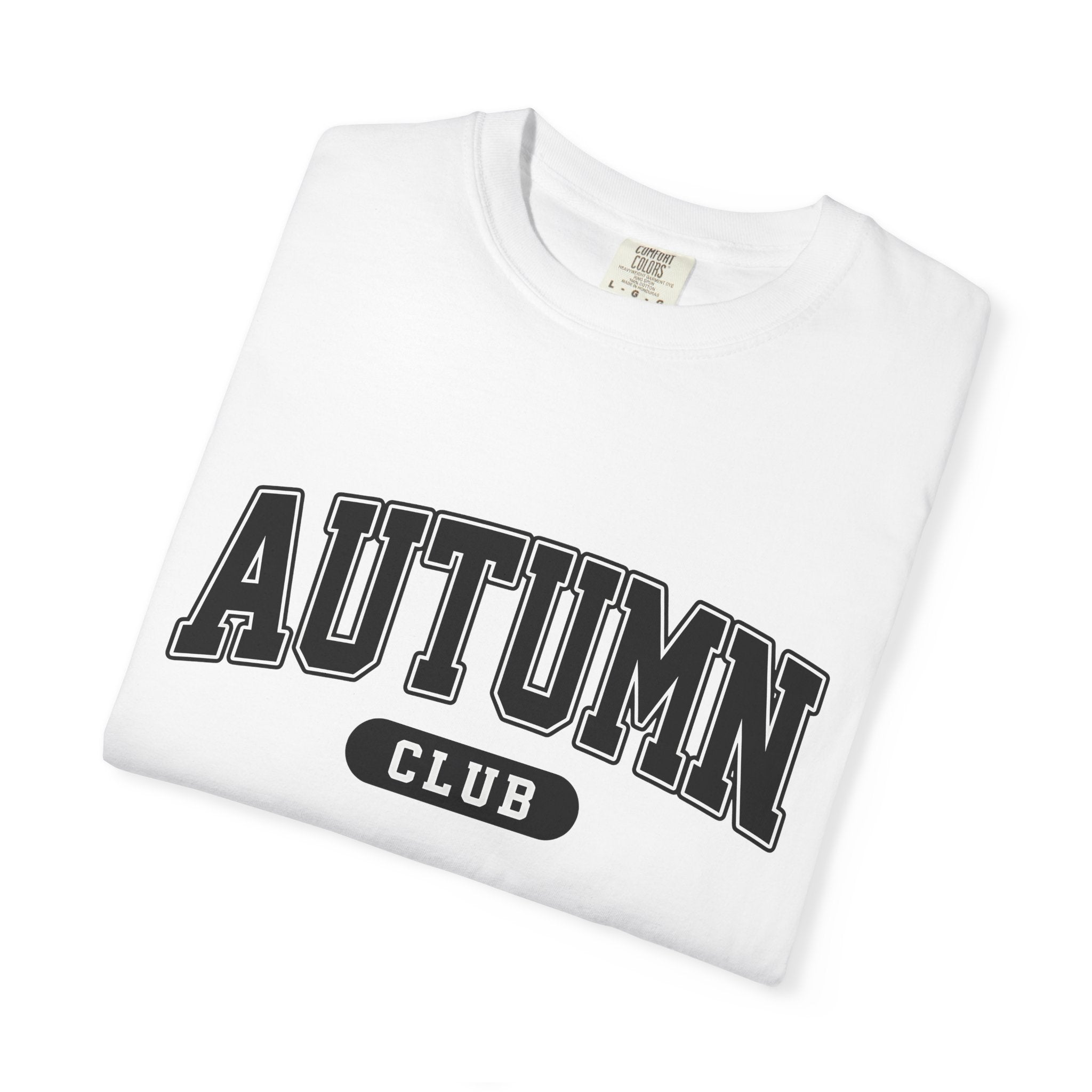 Varsity Type Shirt Autumn Pumpkin Gift Women Hand Drawn Tee Lettering T-Shirt Fall Fan Illustrated Tshirt Gourd Graphic Modern Standout