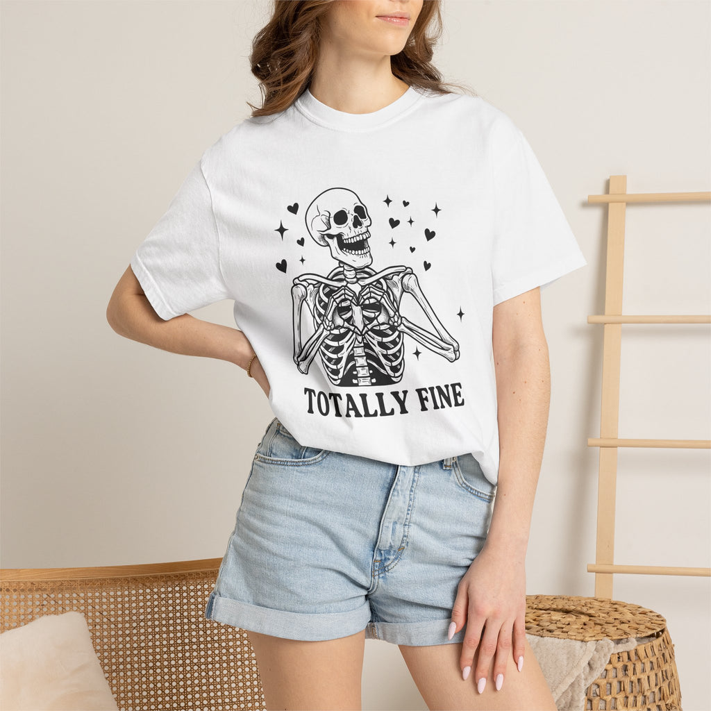 Skeletal Illustration Shirt Halloween Ghost Gift Women Macabre Tee Skeleton T-Shirt Horror Fan Dark Tshirt Spirit Graphic Classic Romantic