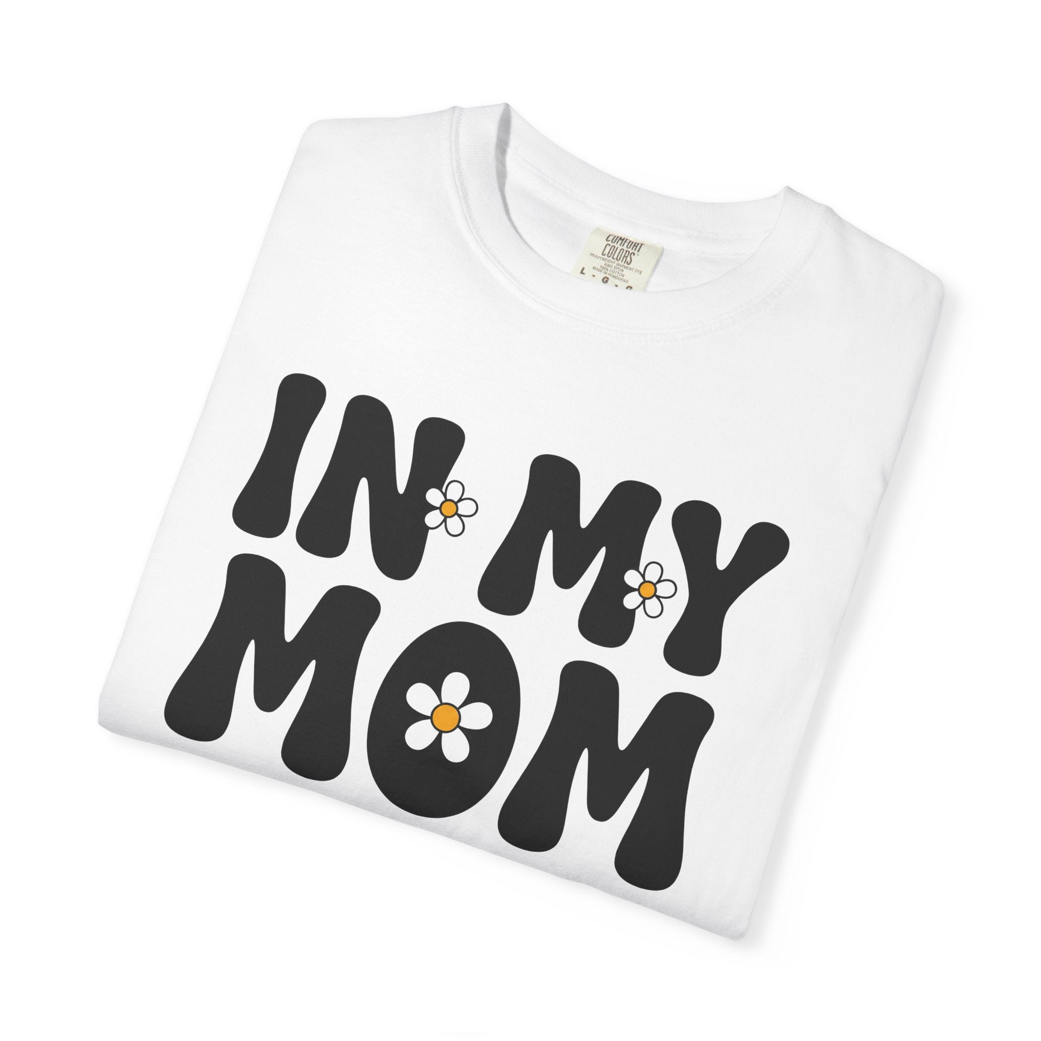Daisy Bloom Lettering Shirt Moms Hippie Gift Women Psychedelic Tee Floral Typography T-Shirt Motherhood Fan Bohemian Tshirt Bohemian Graphic
