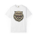 Double Head Kitty Shirt Cat Alternative Gift Women Sketch Tee Cat T-Shirt Cat Fan Drawing Graphic Old School Sharp Teeth Tshirt