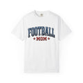 Football Stars Shirt Moms Sports Gift Women Varsity Tee Soccer Players T-Shirt Mom Fan Athletic Graphic Illustration Vintage Design Retro