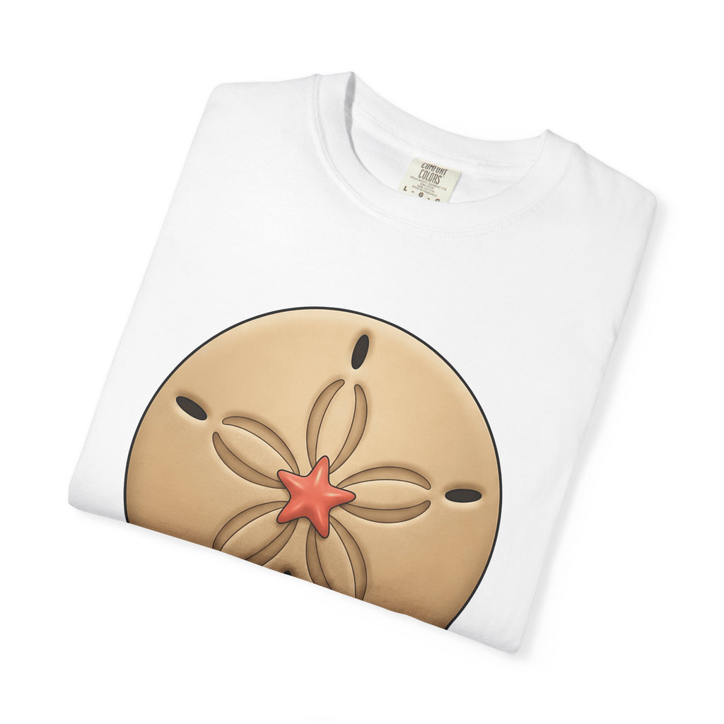 Sand Dollar Shirt Beach Marine Gift Women Line Art Tee Sea Dollar T-Shirt Coast Fan Oceanic Tshirt Ethnic Graphic Ethnic Starfish Tshirt