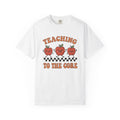 Cheerful Apples Shirt Teacher Thanks Gift Women Sweet Tee Apples T-Shirt Educator Enthusiast Cute Tshirt Appreciation Graphic Old School