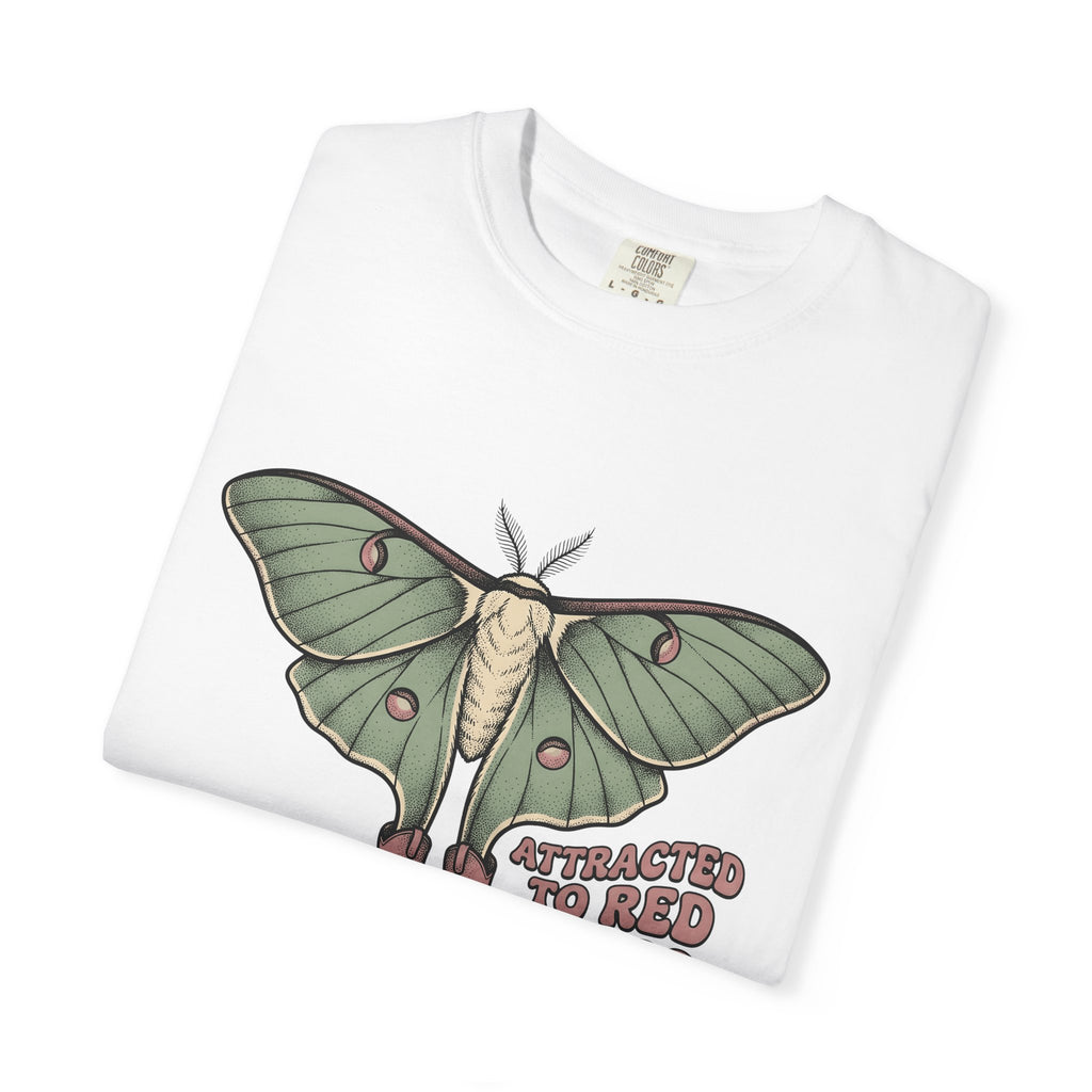 Moth Cowboy Boots Shirt Funny Animal Gift Women Vintage Tee Cowboy Boot T-Shirt Humor Fan Insect Graphic Retro Tshirt Hand Drawn Western