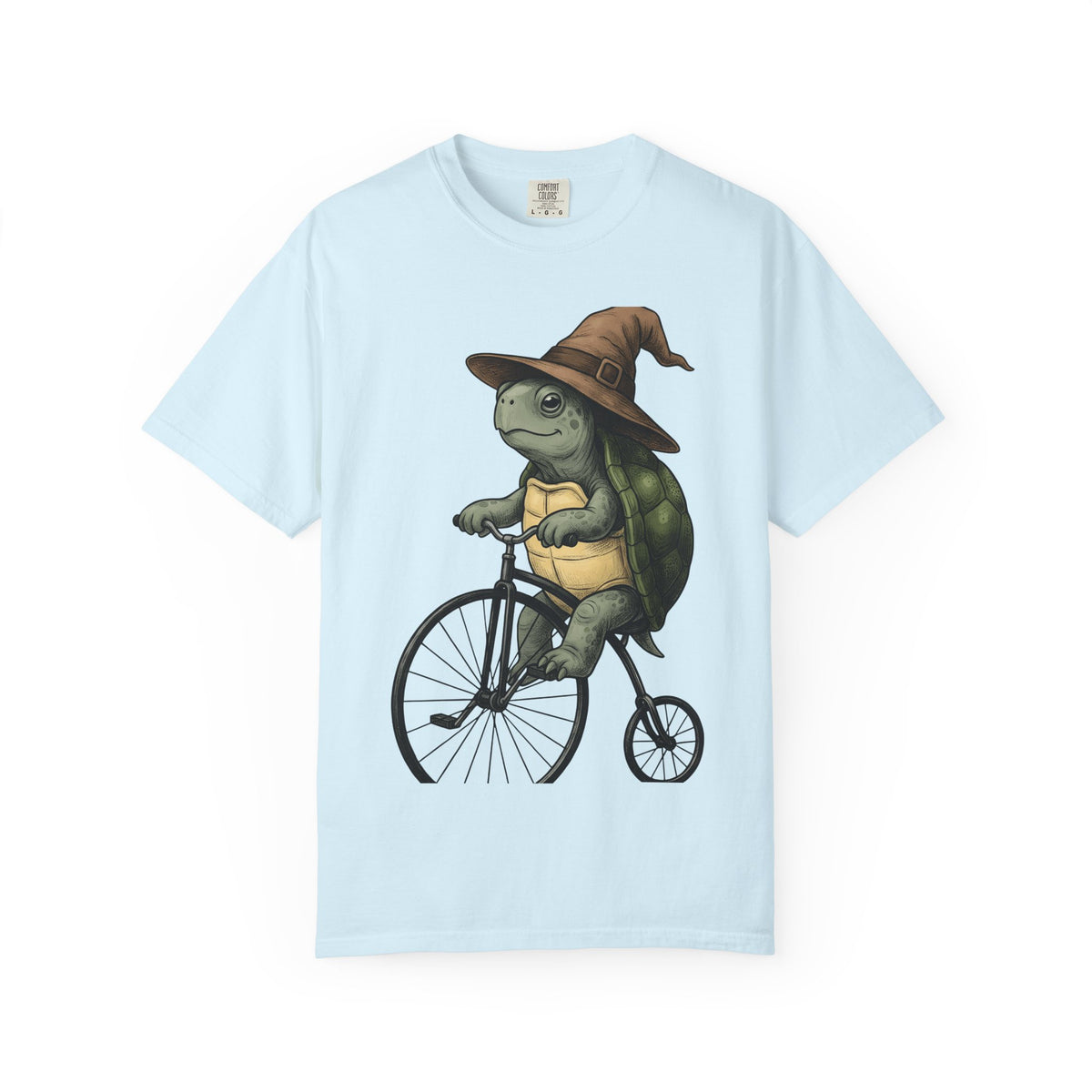 Turtle Bike Shirt Teacher Pets Unisex Gift Hand Drawn Tee Cycle T-Shirt Educator