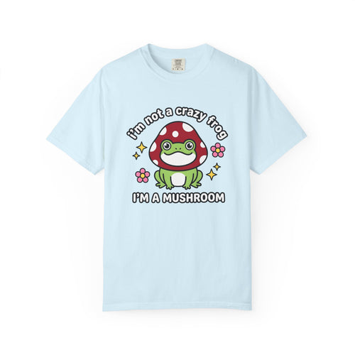 Amphibian Mushroom Shirt Funny Critter Gift Women Playful Tee Fungus T-Shirt Humor Fan Cartoon Tshirt Creature Graphic Illustrated Buds