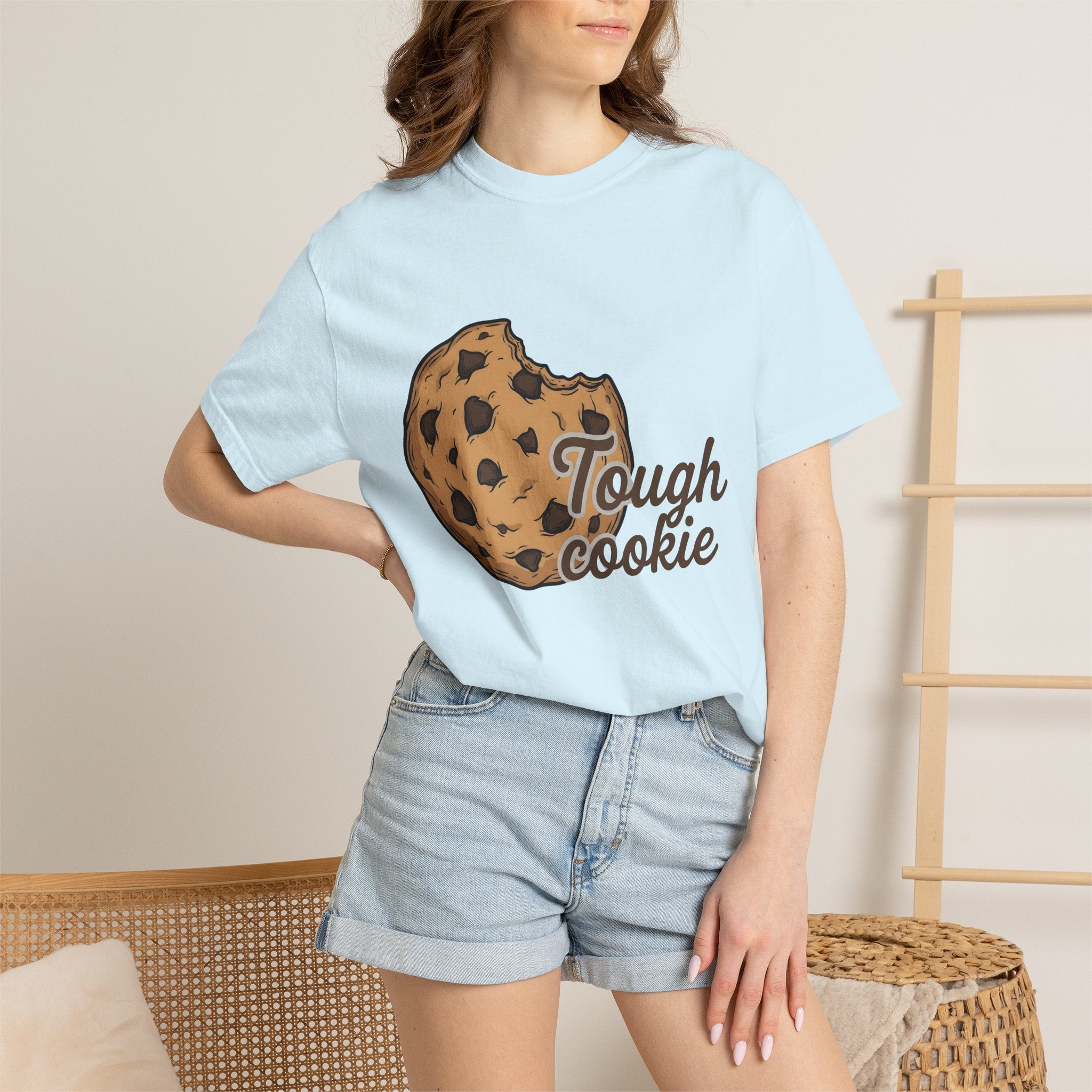Chocolate Chip Cookie Shirt Desserts Satire Gift Women Anime Tee Cookie T-Shirt Pastry Fan Manga Tshirt Parody Graphic Doodle Nibble Tshirt