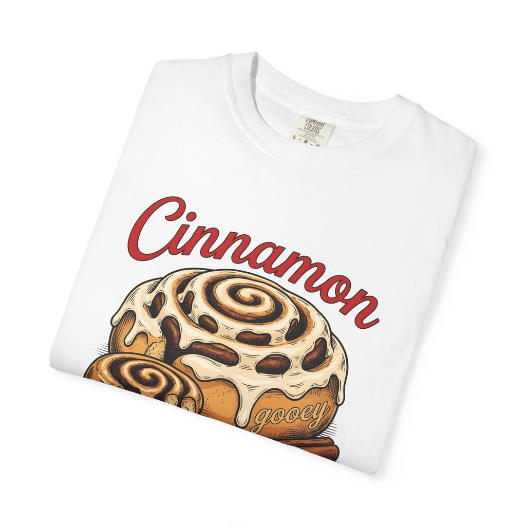 Cinnamon Roll Shirt Desserts Brunch Gift Women Sketch Tee Bun T-Shirt Pastry Fan Drawing Design Tshirt Retro Cinnamon Bark Tshirt