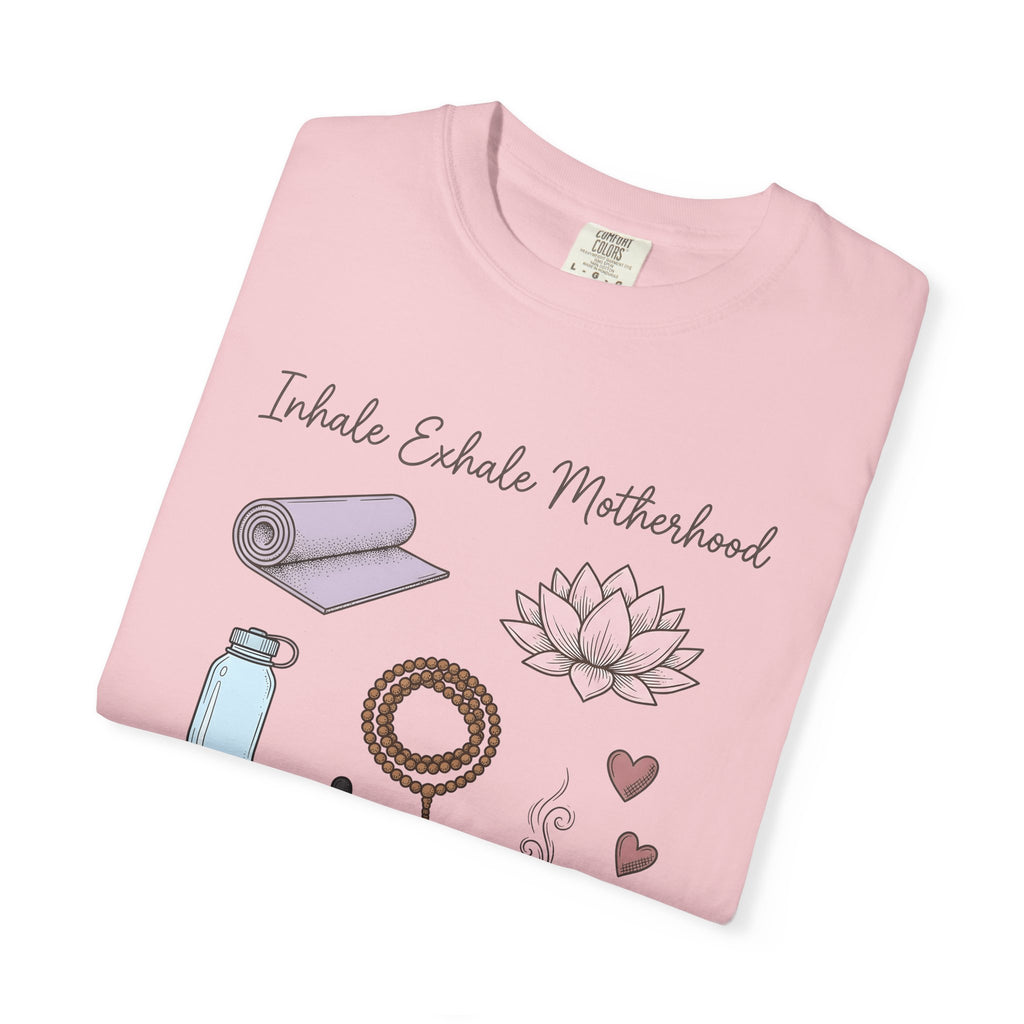Yoga Props Shirt Moms Selfcare Gift Women Tribal Tee Yoga Accessories T-Shirt Mom Enthusiast Ethnic Tshirt Wellness Graphic Line Art Sacred
