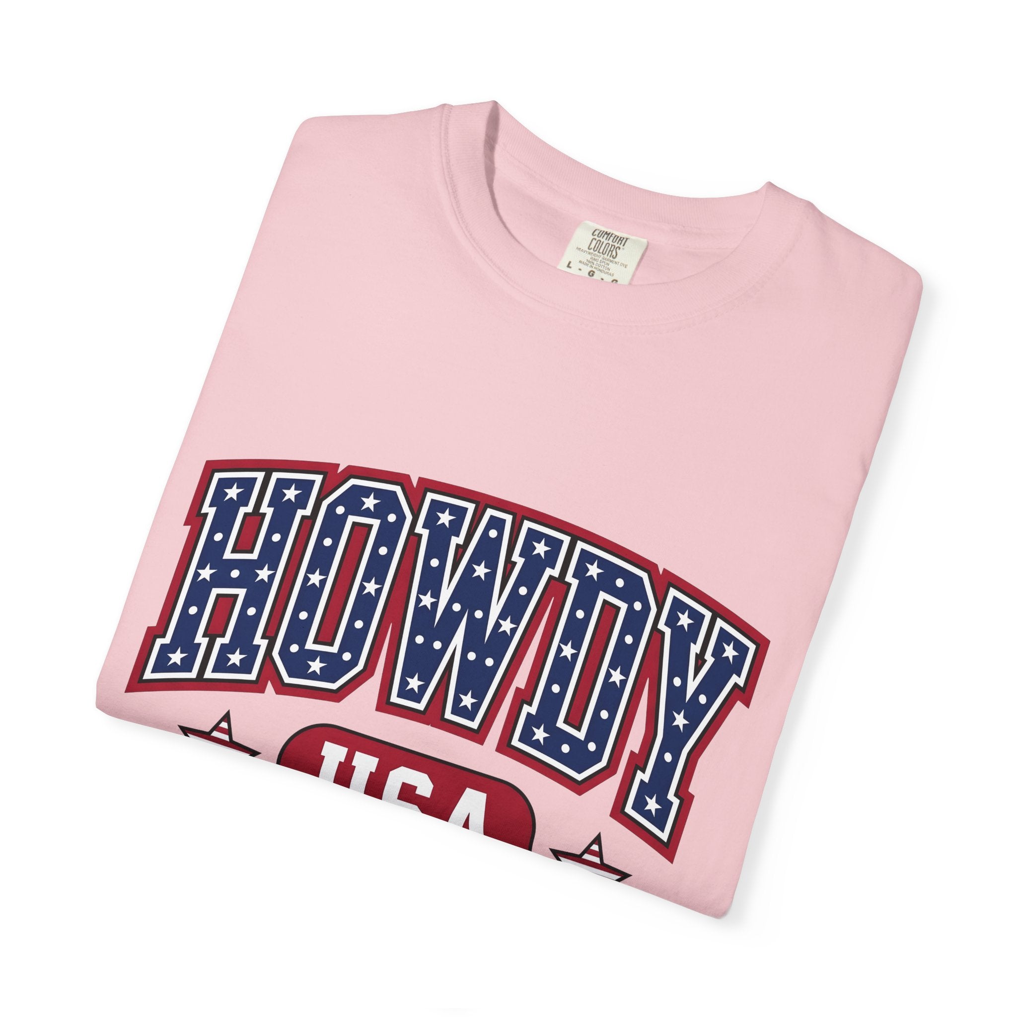 Usa Stars Shirt America Cowboy Gift Women Graphic Tee Stars T-Shirt American Fan Typography Tshirt Rodeo Graphic Classic Star Stripes Tshirt